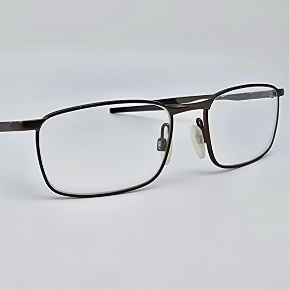 Oakley OX3173-0252 Barrelhouse Pewter Eyeglasses Frame w Flexhinge and Case 52mm - Picture 7 of 15